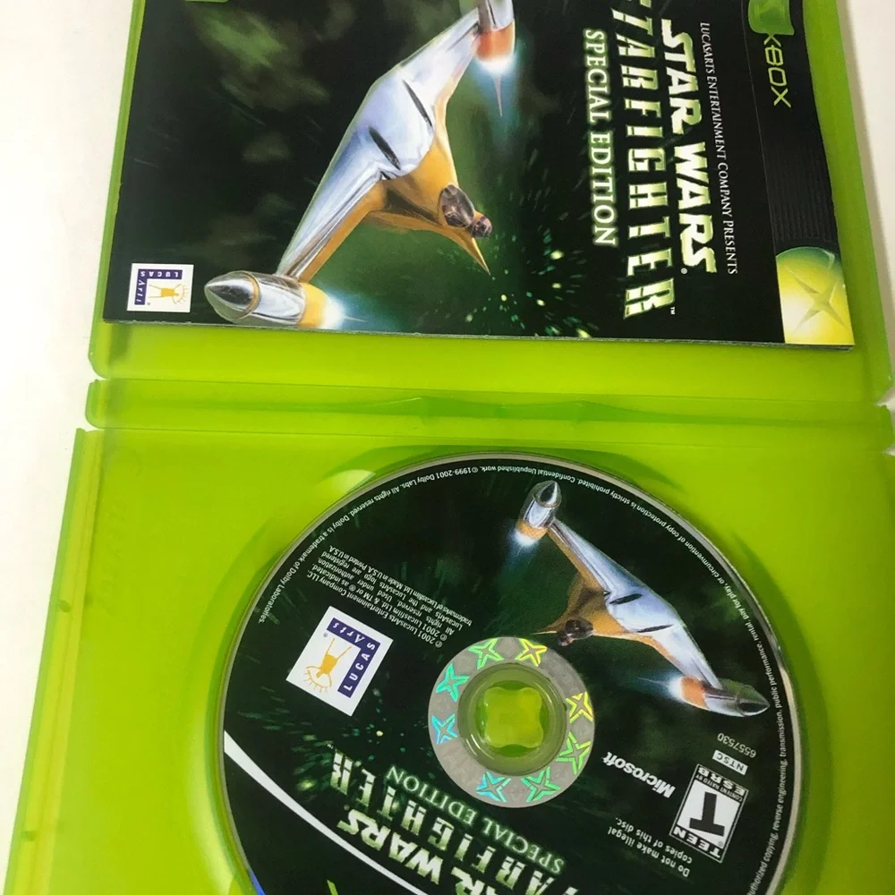 Star Wars: Starfighter‎ Special Edition Video Game (Xbox, 2001)